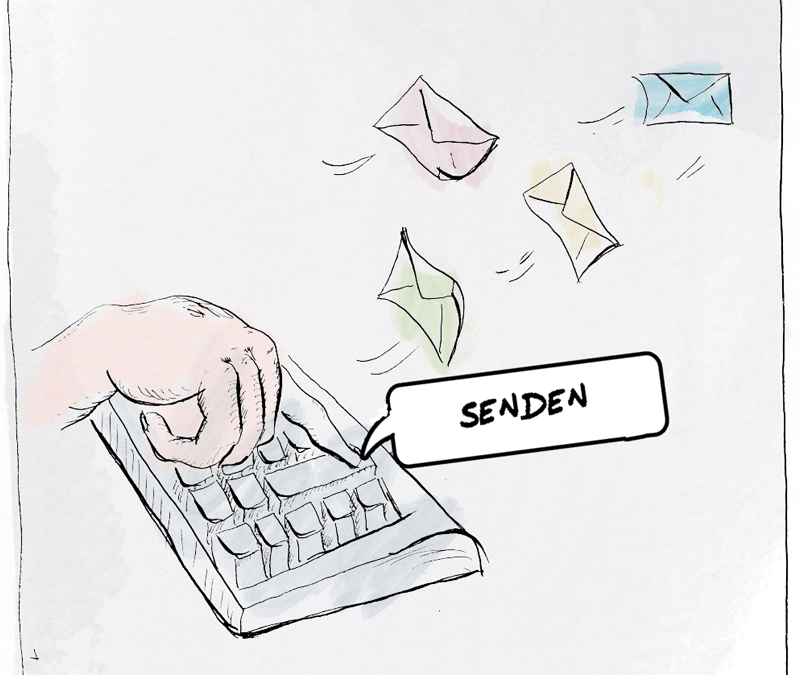 Wir haben Post