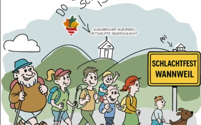 Mit dem Albverein zum Schlachtfest nach Wannweil