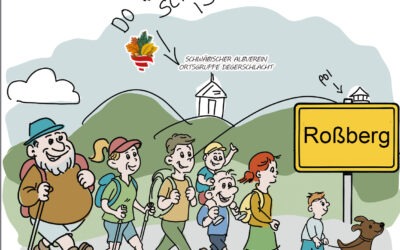Zweitageswanderung von Degerschlacht zum Roßberg