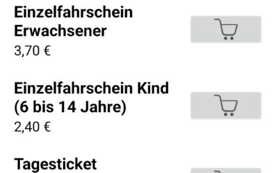 Wie ich endlich mein Tagesticket gefunden habe