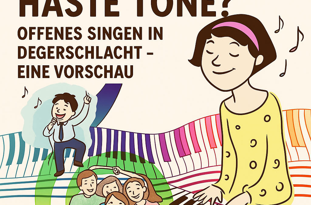 Haste Töne? Offenes Singen in Degerschlacht – Eine Vorschau