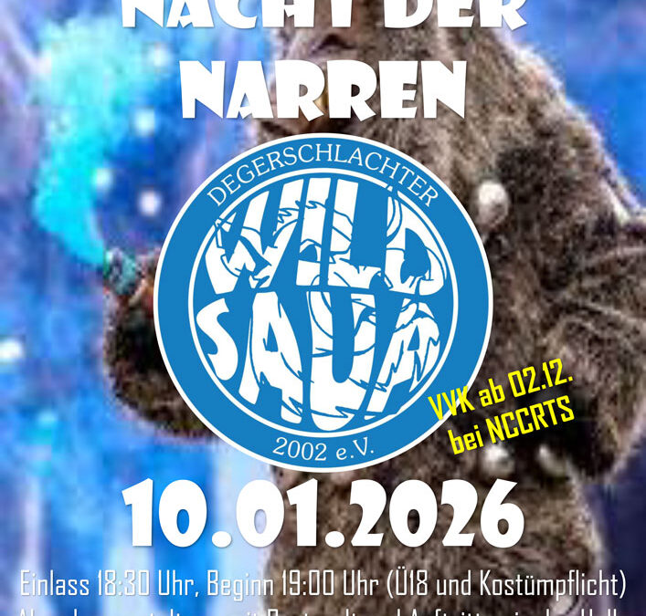 Die Wildsaua send los …