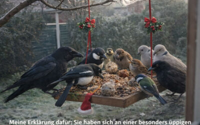 Alle weg? Ob sie Weihnachten feiern?