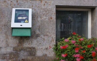 Helfer vor Ort in Degerschlacht