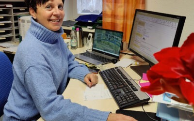 Die „Neue“ im Kirchenbüro