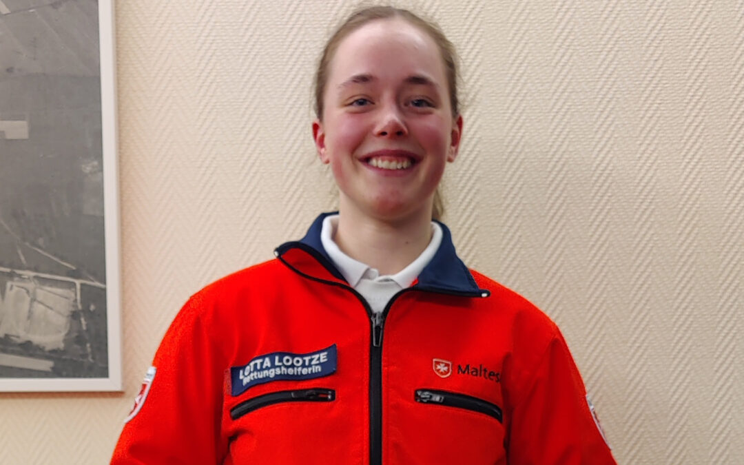 Ohne Uniform und Blaulicht schnell zur Stelle: Helferin vor Ort