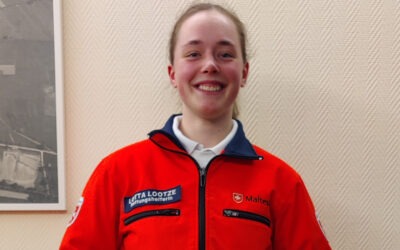 Ohne Uniform und Blaulicht schnell zur Stelle: Helferin vor Ort